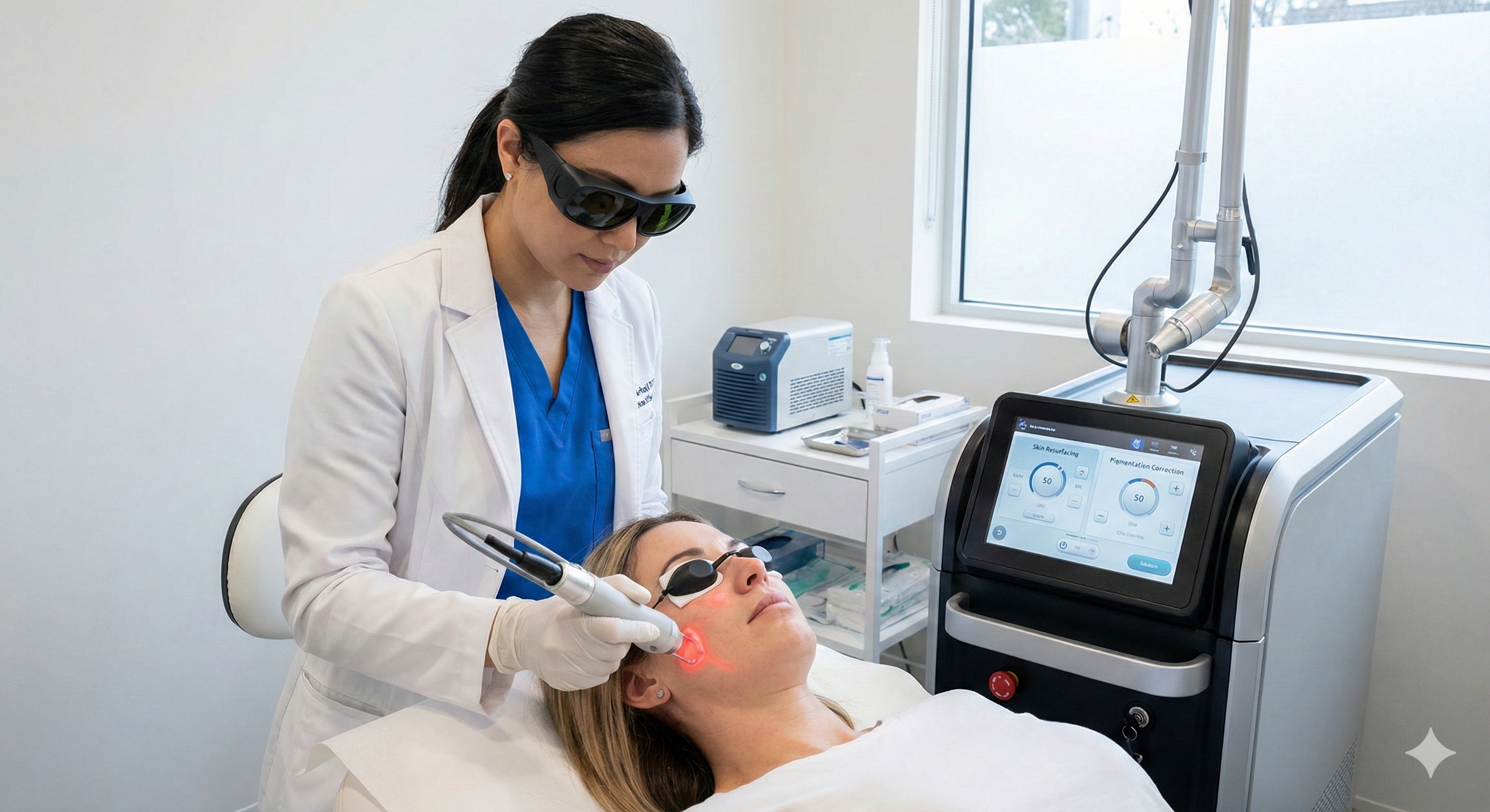 Laser treatment